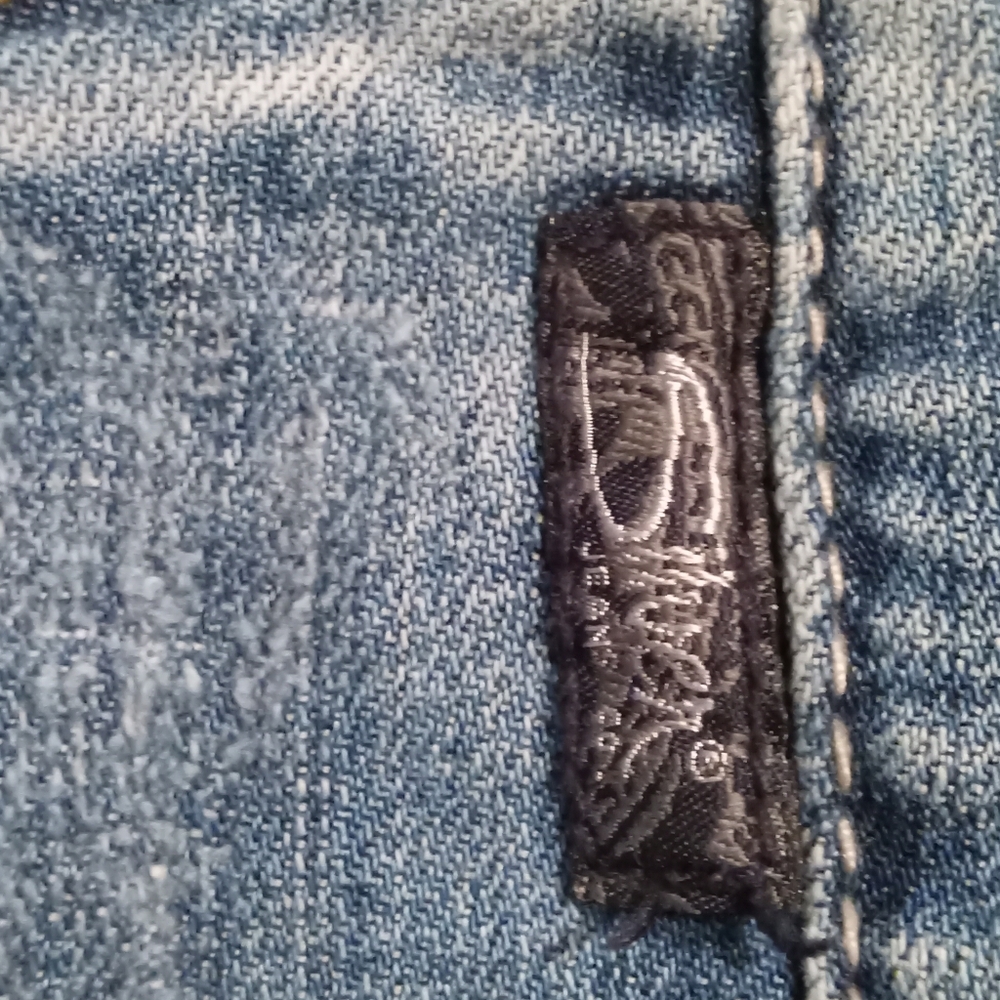 Silver Boyfriend Women's Distressed Straight Leg Jeans - Light Blue - Picture 4 of 6